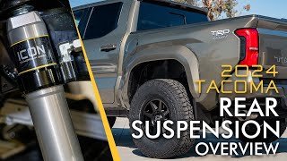 2024 Tacoma Rear Suspension Overview | 2.5 Shock Absorbers #2024Tacoma #2024ToyotaTacoma