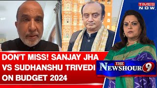 Don't Miss! Sanjay Jha & Sudhanshu Trivedi's Most Amusing Debate On Budget 2024 & Modi Ki Guarantee