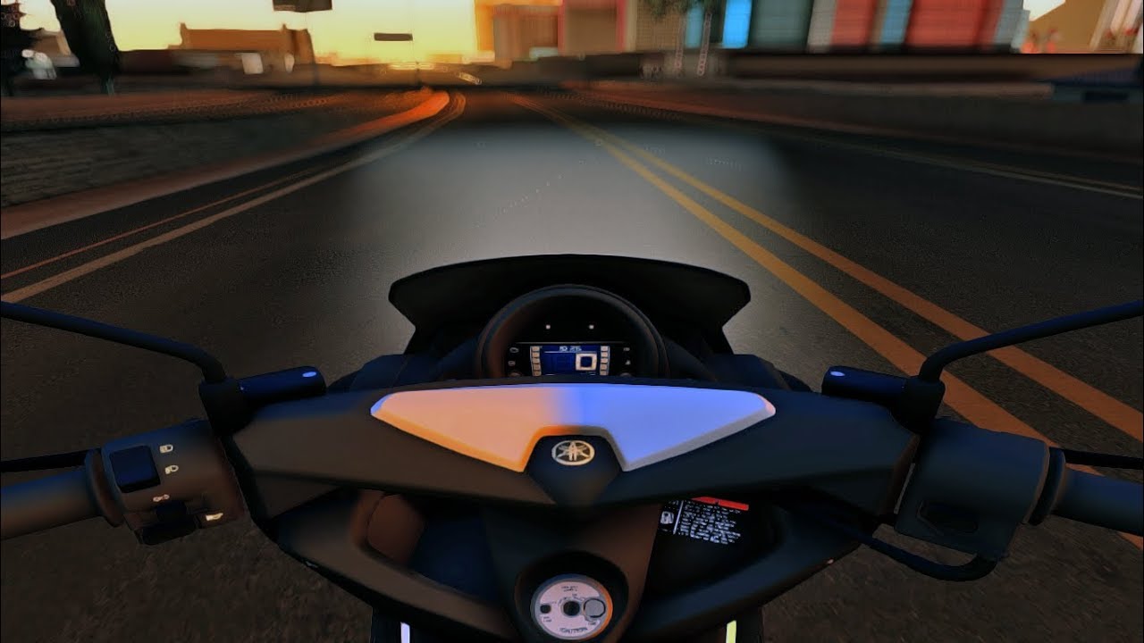 Gta Sa - Yamaha Nmax Digital Speedometer Test