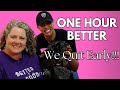 We quit decluttering and that was fine  less than one hour better