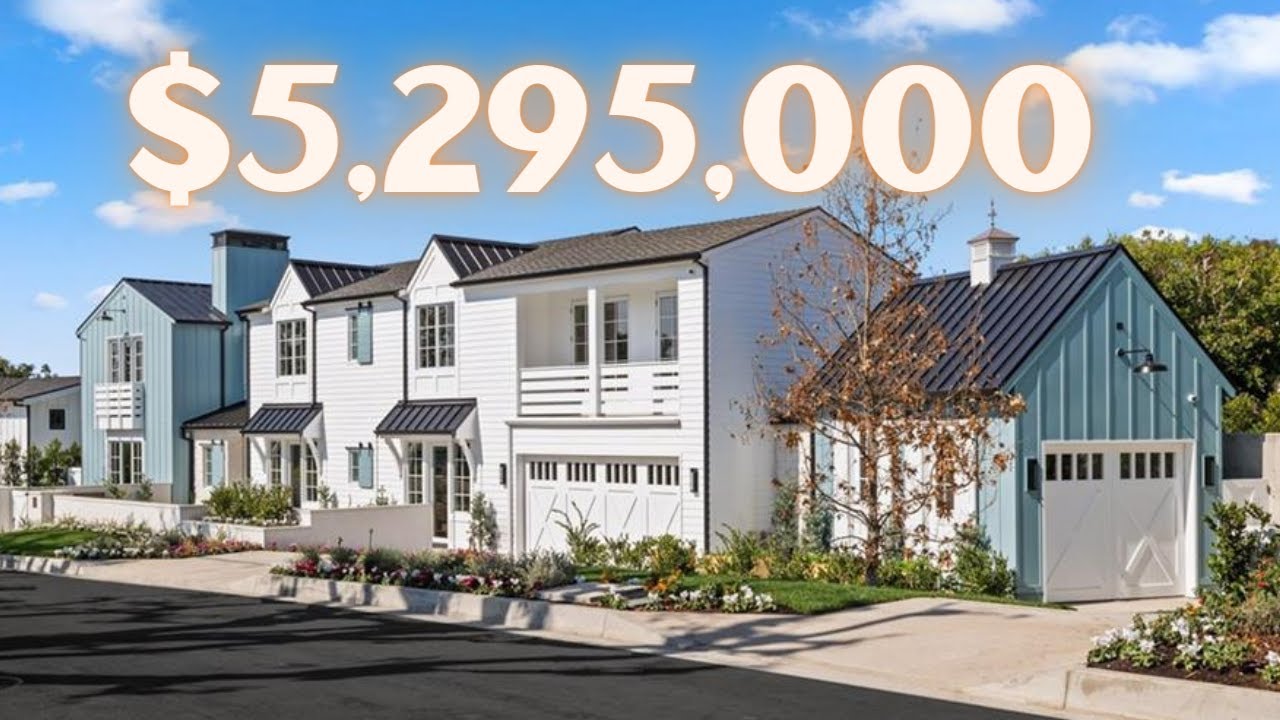 $5,295,000 Luxury Home Tour- Corona Del Mar, Ca