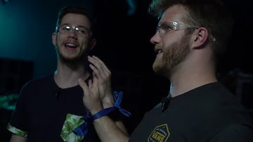 Battle Universe! NERF Hide and Seek Challenge   IN THE DARK!