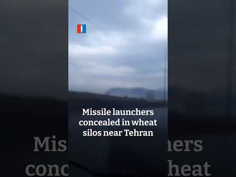 Missile launchers concealed in wheat silos near Tehran