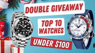 Best Watches for Christmas under $100 + DOUBLE GIVEAWAY