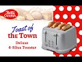 BC-4624 4-Slice Multi-Function Toaster, Available in Silver or White