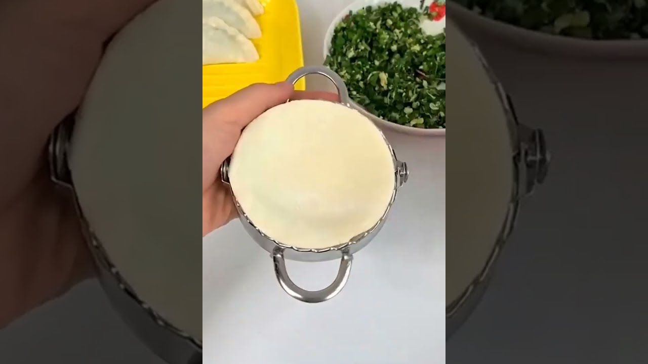 This Is How Perfect Dumpling Made Easy Dough Cutter Press For Quick Homemade Dumplings