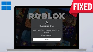 Fix Roblox Connection Error on Windows PC | Sorry There Was Problem Reaching Our Servers (2024)