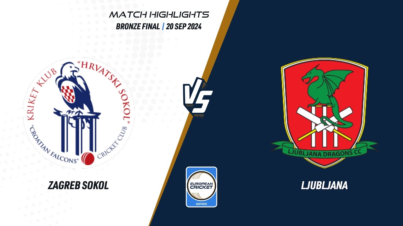 Bronze Final - ZAS vs LJU | Highlights | ECS Croatia, 2024 | 20 Sep 2024 | ECS24.928