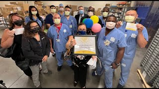 Sunshine Award Supply Chain NorthBay Health