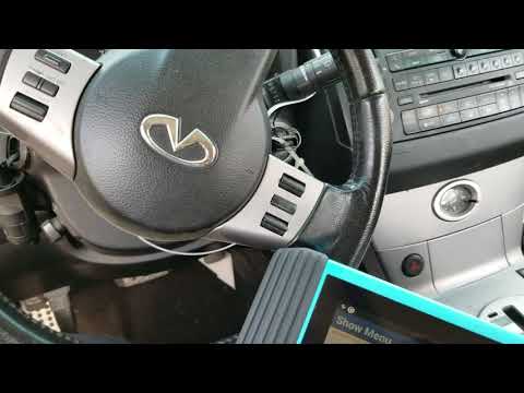 2004 Infiniti fx35 ECM programming