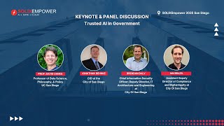 Keynote & Panel Discussion: Trusted AI in Government