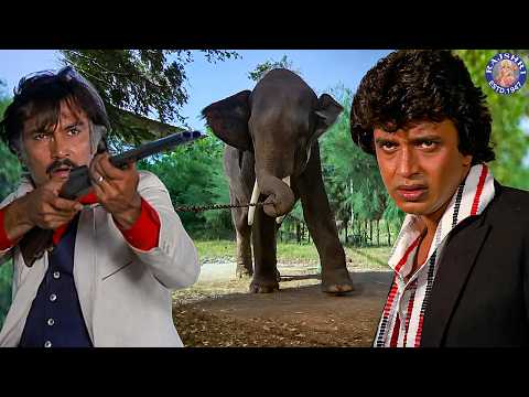 मिथुन का धमाकेदार एक्शन क्लाइमेक्स सीन | Mithun Chakraborty, Poonam Dhillon | Main Aur Mera Haathi