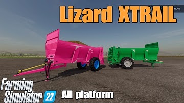 Lizard XTRAIL  / FS22 mod for all platforms