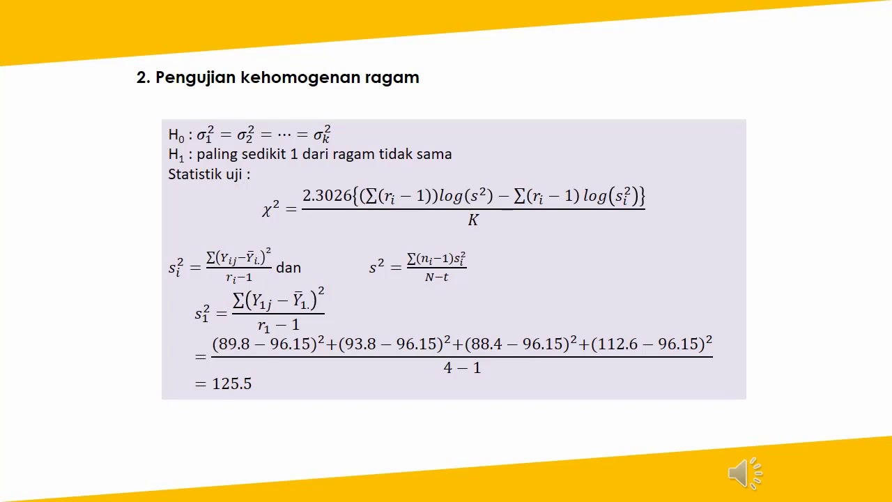  Contoh  kasus pengujian Asumsi  RAL YouTube