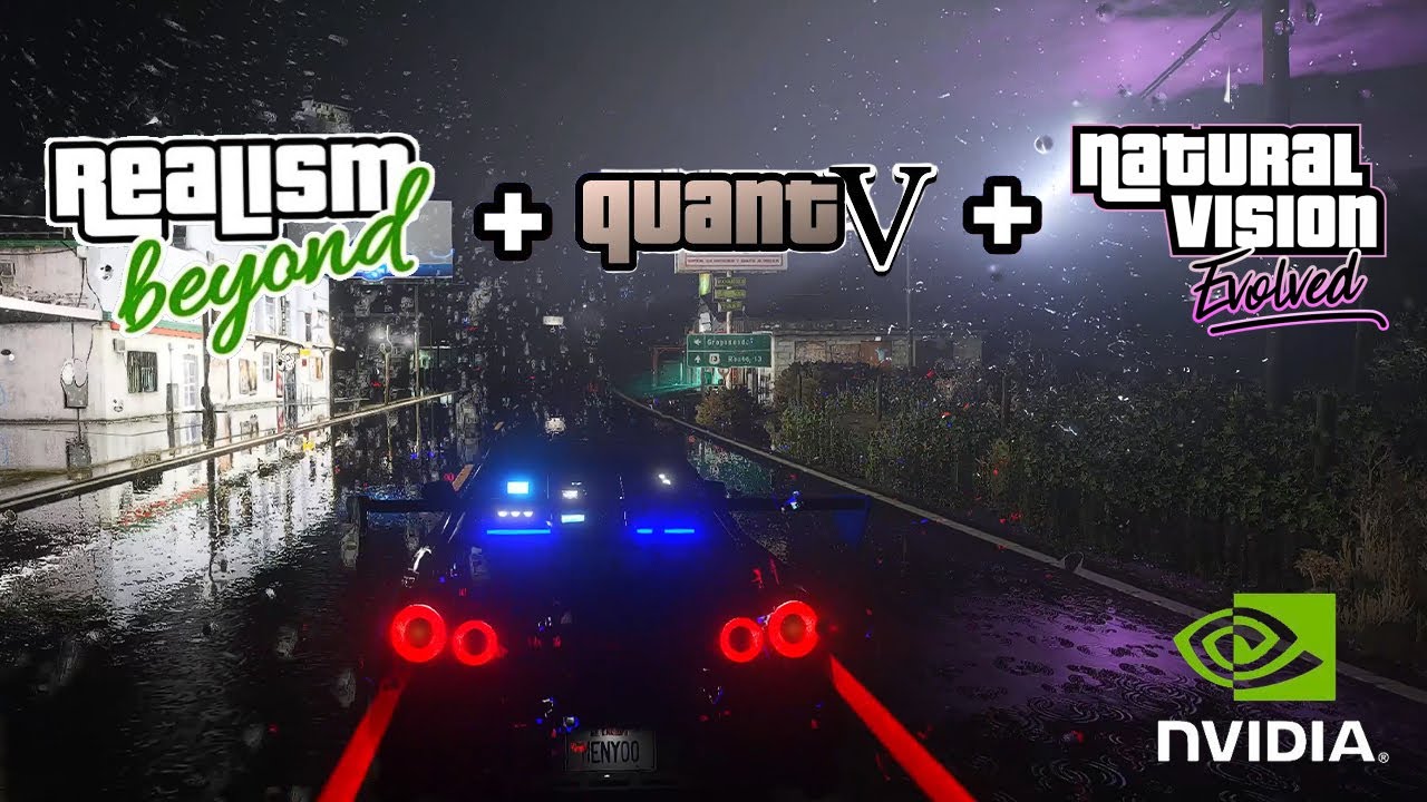 GTA 5 Next Level Realistic Rain Drops Gameplay On RTX3070 4K. - YouTube