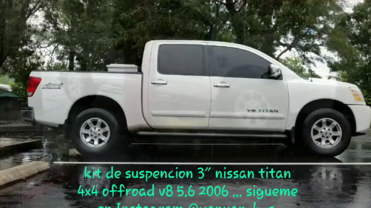 Lift kit 3 inch nissan titan 4x4 offroad - YouTube