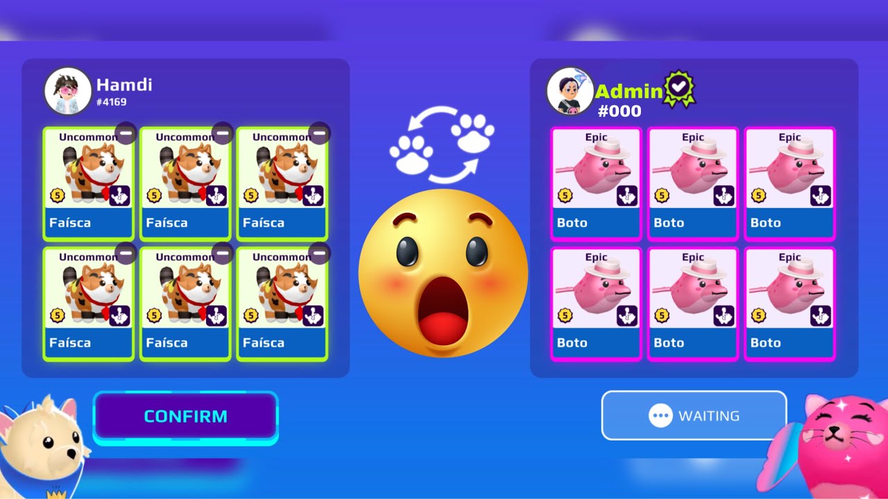 PKXD pet trading challenge تحدي تبادل الحيوانات 🤯⭐️💗 