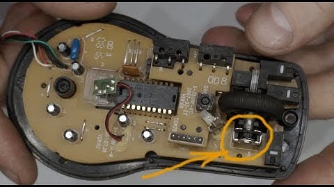 замена колесика на мышке (энкодер + ремонт самого колесика)