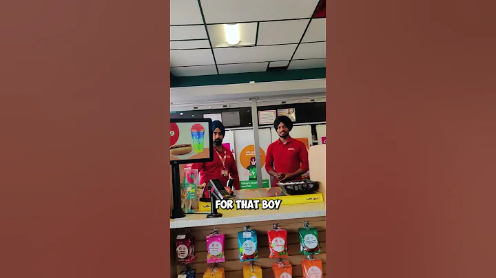 Ice Cream Slushy Request From Homeless Young Bloke! #homeless #cravings