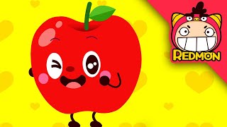 Apple song | Food songs | Nursery rhymes | REDMON by Redmon Kids! Songs & Stories 3,061 views 2 days ago 1 minute, 25 seconds