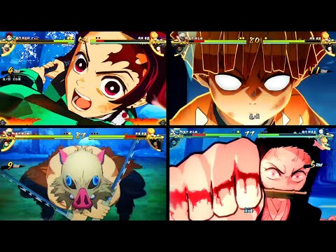 NEW Demon Slayer Demo PS5 Gameplay - ALL Characters Ultimate Attacks U0026 Animations (1080p HD)