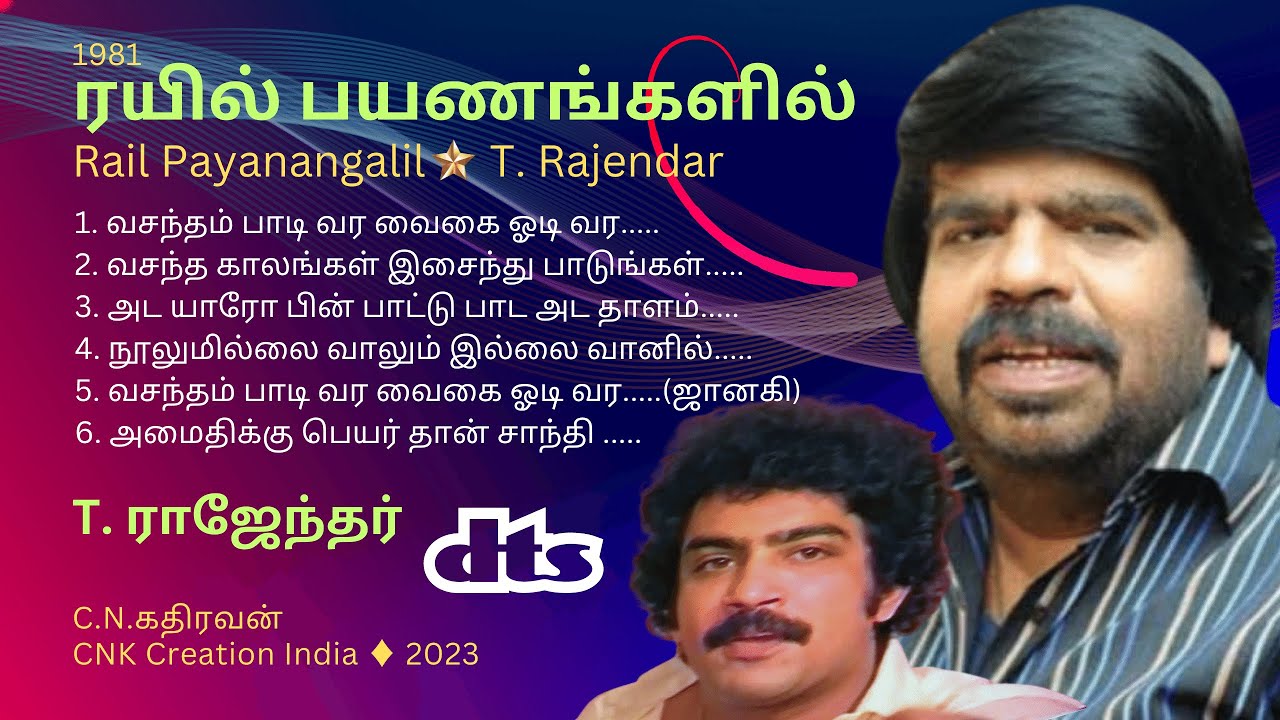 ரயில் பயணங்களில் | 1981 | Rail Payanangalil | T. Rajendar #cnkcreationindia