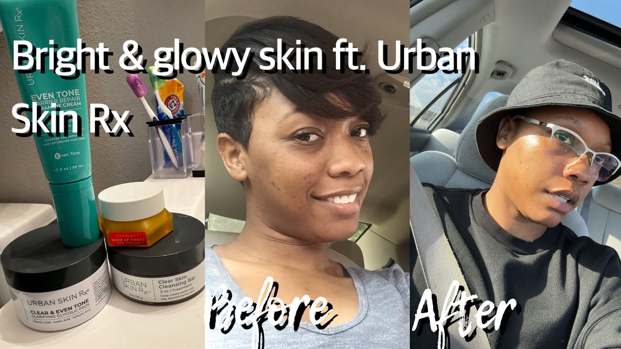 Urban Rx Skin Routine SIMPLE skin care routine for bright & glowy skin ft. Urban Skin Rx ...