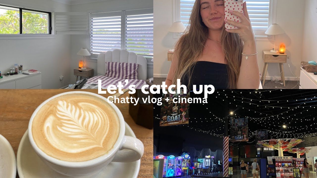 LETS CATCH UP !! Cinema solo trip + long drive “what’s been happening” chat 🎞️🍿