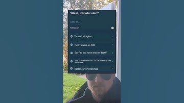 Alexa Intruder alert