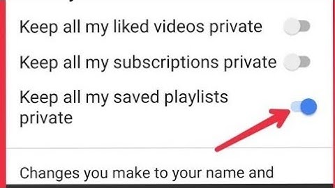 HOW TO MAKE YOUR PLAYLIST PRIVATE ON YOUTUBE 2022.