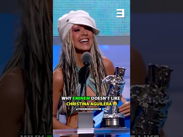 This Is The Reason EMINEM Doesn't Like CHRISTINA AGUILERA😂 class=