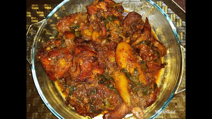 Jamaican Brown Stew Chicken ( No browning , no ket...