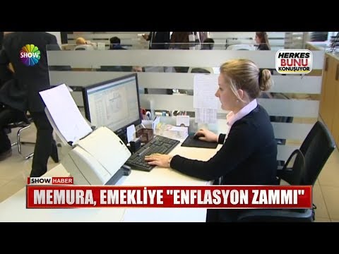 Memura, emekliye "Enflasyon Zammı"