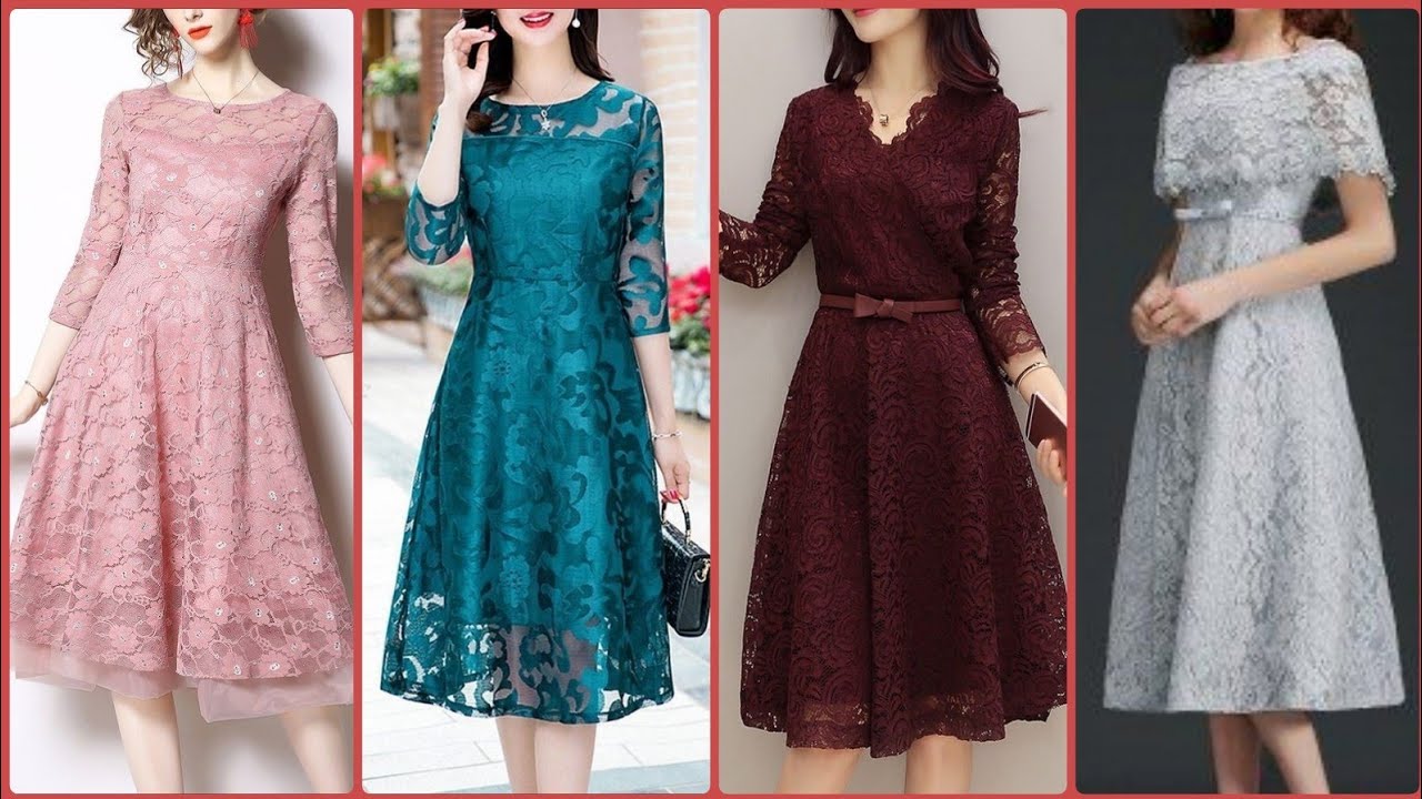 Latest & Stylish Women's Lace Short Frocks Designs Ideas 2022 YouTube — free download