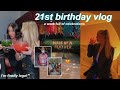21ST BIRTHDAY VLOG: surprise facial, bday party, girls wknd in ATL, many shots & lots of confetti!!