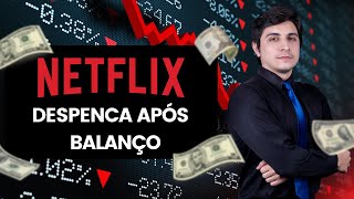 NFLX34 l NETFLIX DESPENCA APÓS BALANÇO - 20/04/2022