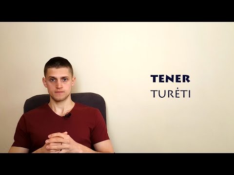 El verbo "tener". Veiksmažodis "turėti"