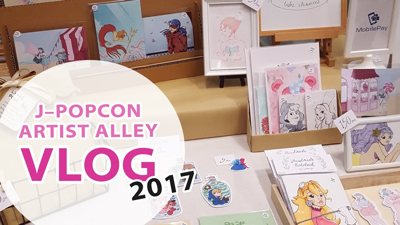 J-Popcon Artist Alley | VLOG