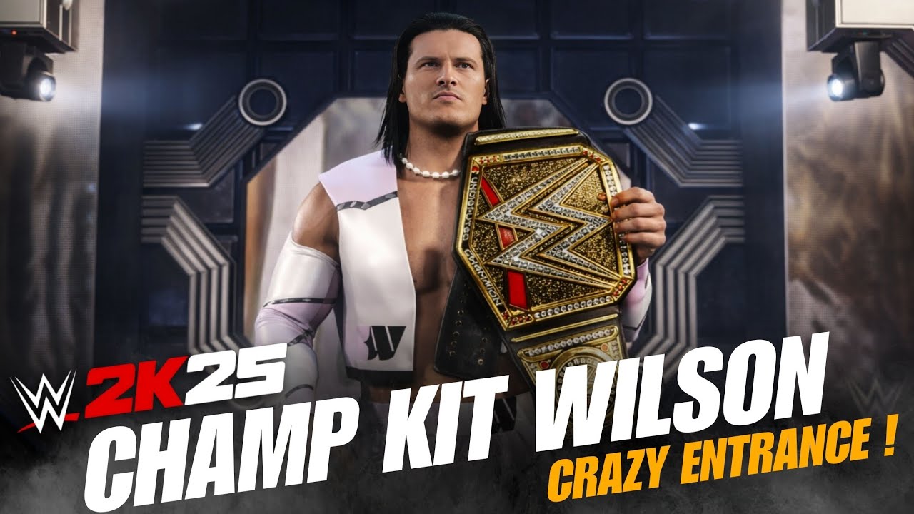 WWE 2K25 Kit Wilson '26 Epic Championship Entrance w/Updated Theme And Graphics Pack! 