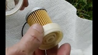 Kubota Fuel Filter change BEST VIDEO