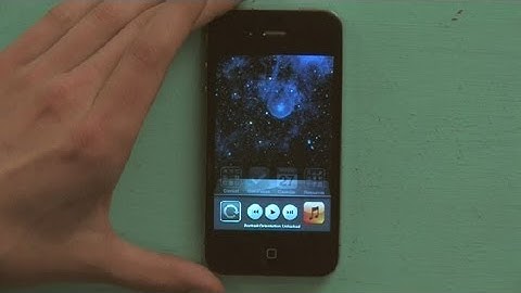 How Do You Unlock The Screen Rotation on iPhone 4S : iPhone Help