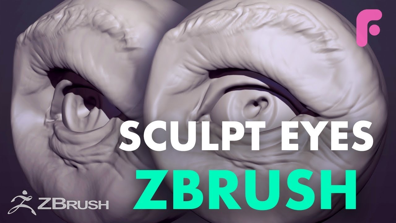 sculpting eyes in zbrush