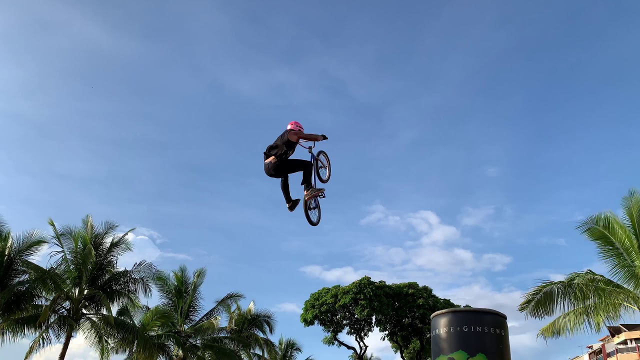 BMX FreeStyle AirBag Tahiti Papeete