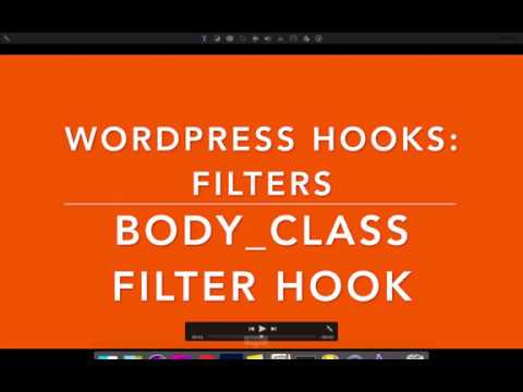 WordPress Hooks Filters body_class Part - 20 Example