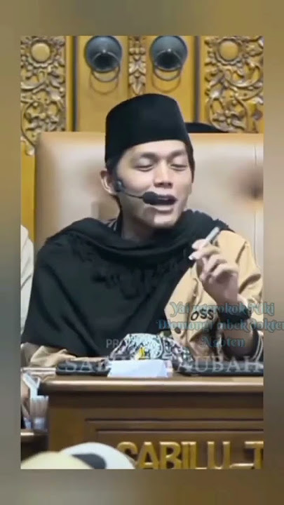 ketika gus iqdam merokok,mati disumet meneh