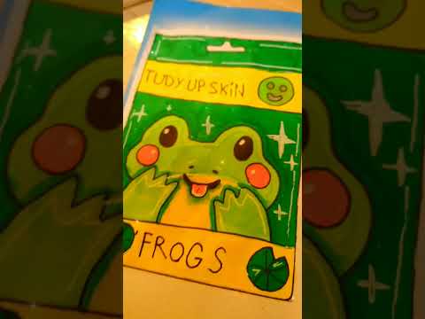 Бумажная косметика🔥 как сделать маску сквиши🐸