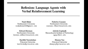 Reflexion: Language Agents withVerbal Reinforcement Learning