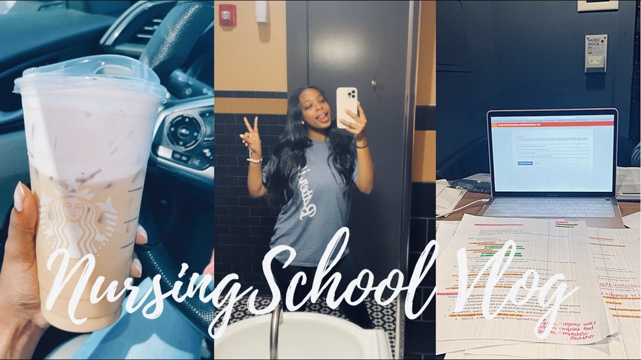 NURSING SCHOOL VLOG clinicals, skills check offs, & new starbucks