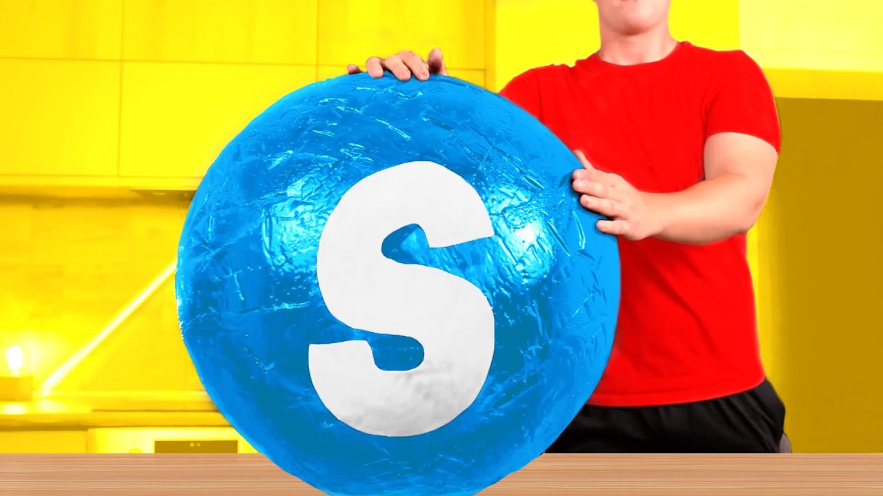 Riesen Skittles | Wie man die weltgrößten DIY Skittles macht von VANZAI