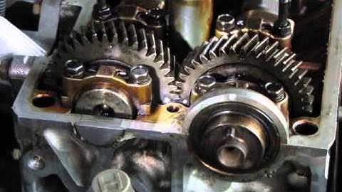 How to install cam shafts, timing belt and set timing for 7afe 4afe